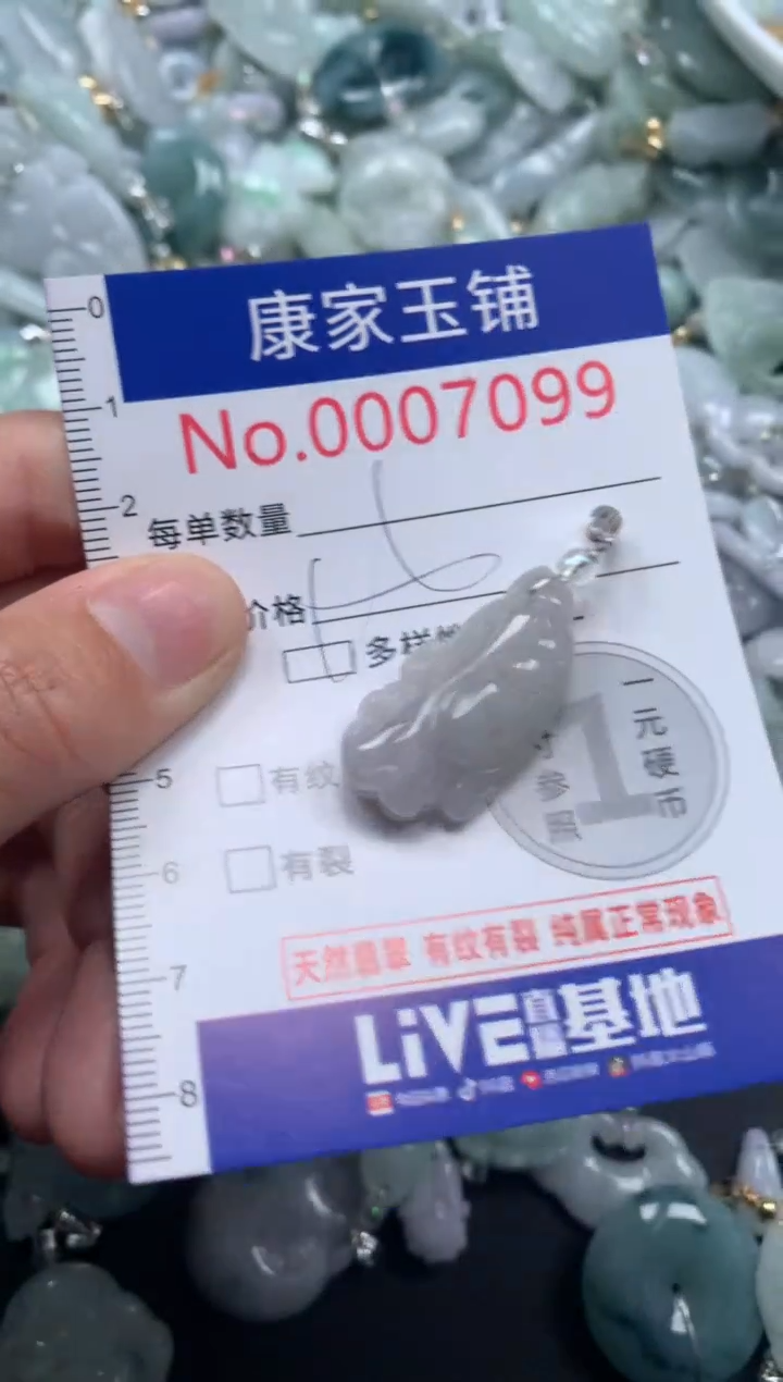 颈饰未镶嵌翡翠7099