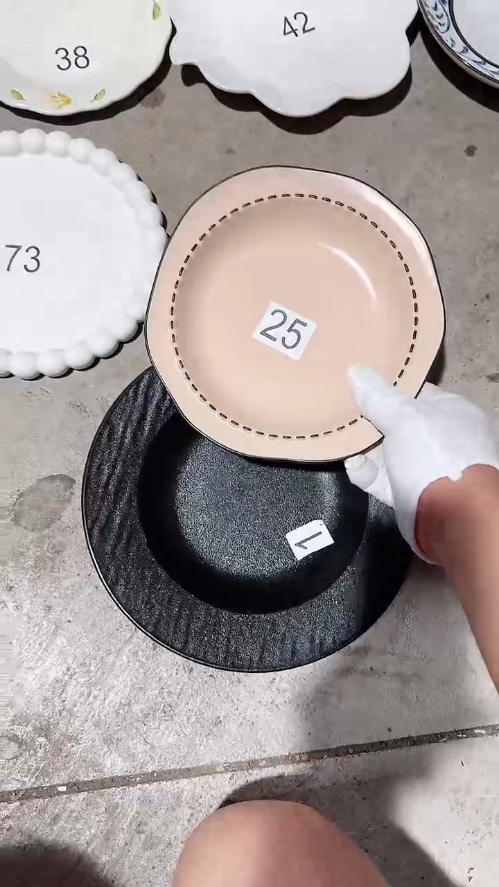 碗2个盘子 微瑕凑满20元包邮