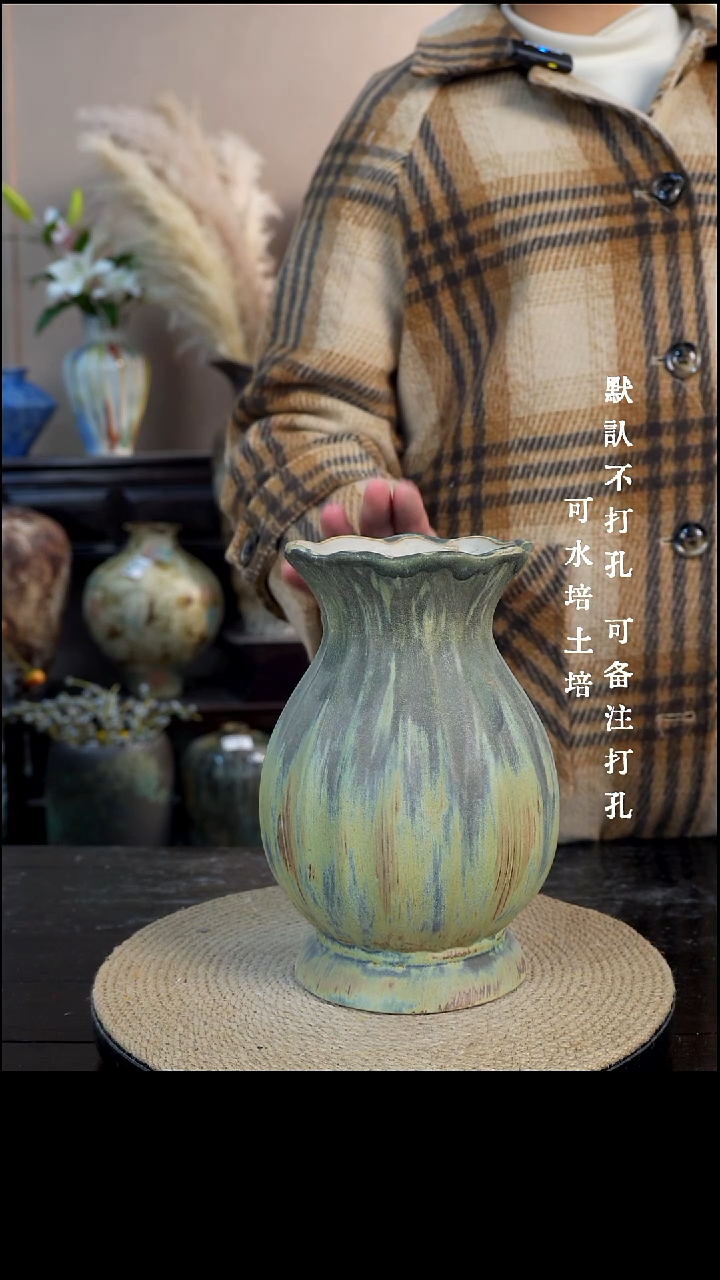 摆件陶瓷375景德镇高档陶瓷花瓶