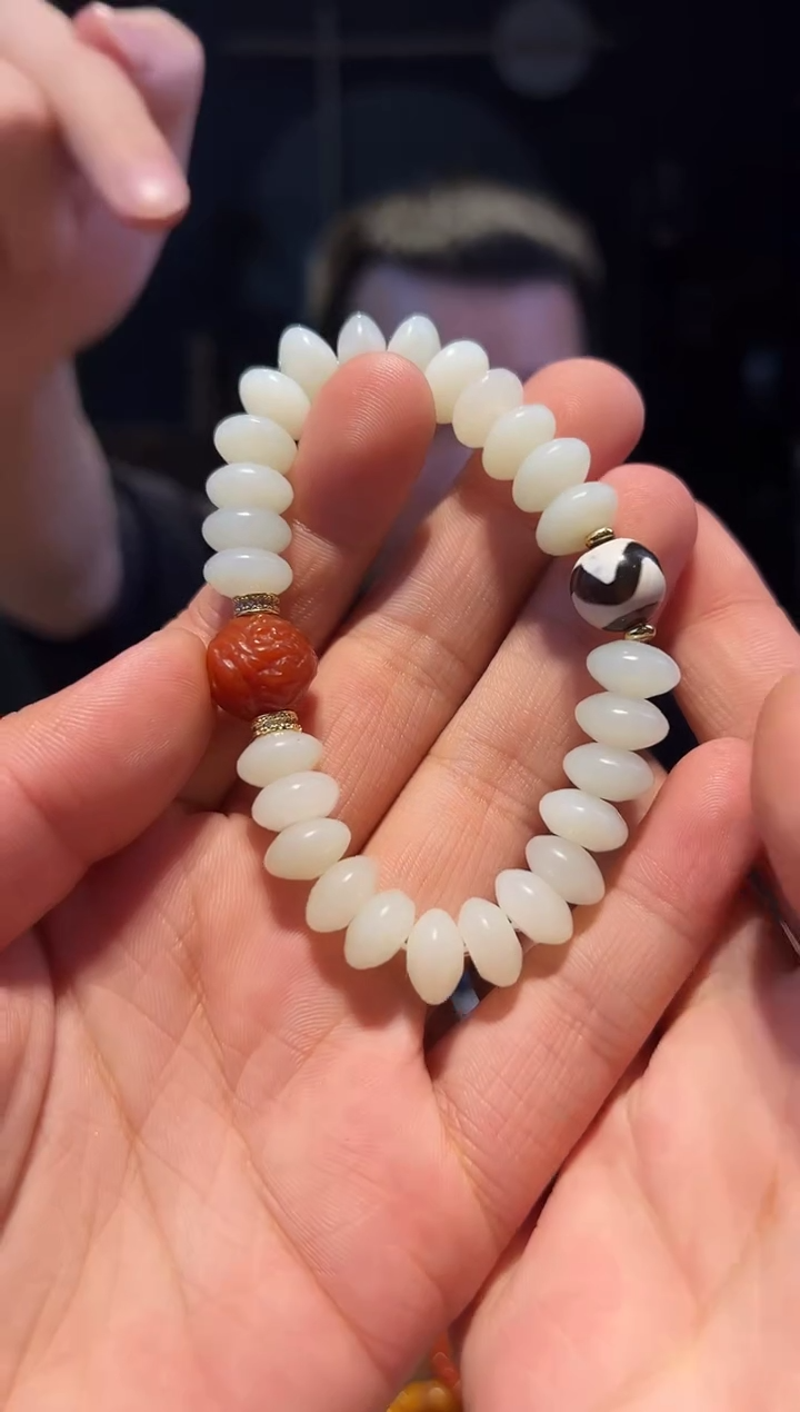 【闪购商品】和田玉手串未镶嵌念珠串