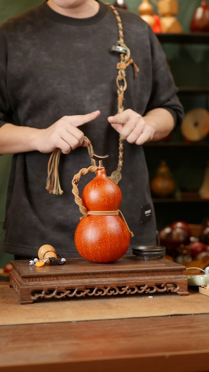 12号精品天然大漆酒葫芦一物一拍~