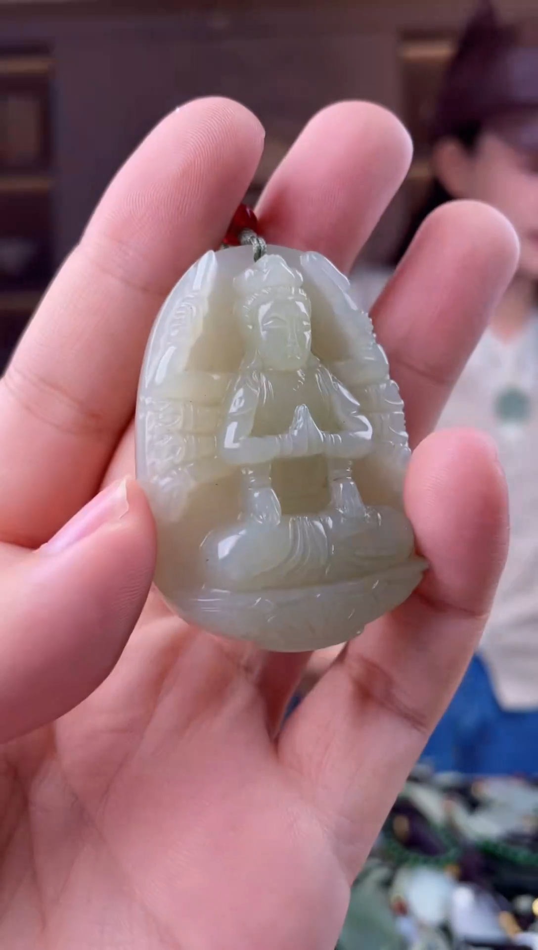 颈饰未镶嵌和田玉拍一发一，多样性发货