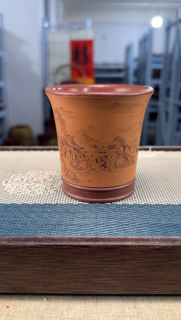 【闪购商品】紫砂茶壶49宜兴紫砂机刻