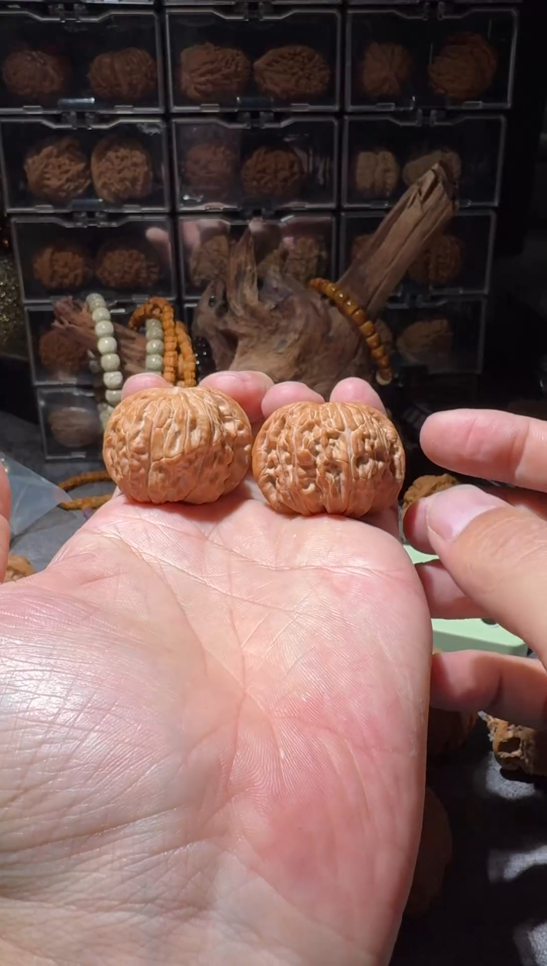 把件文玩核桃阿*40磨盘