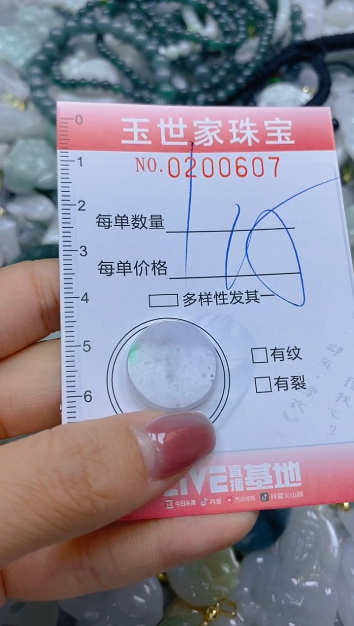 【闪购商品】翡翠颈饰未镶嵌闪购0200607