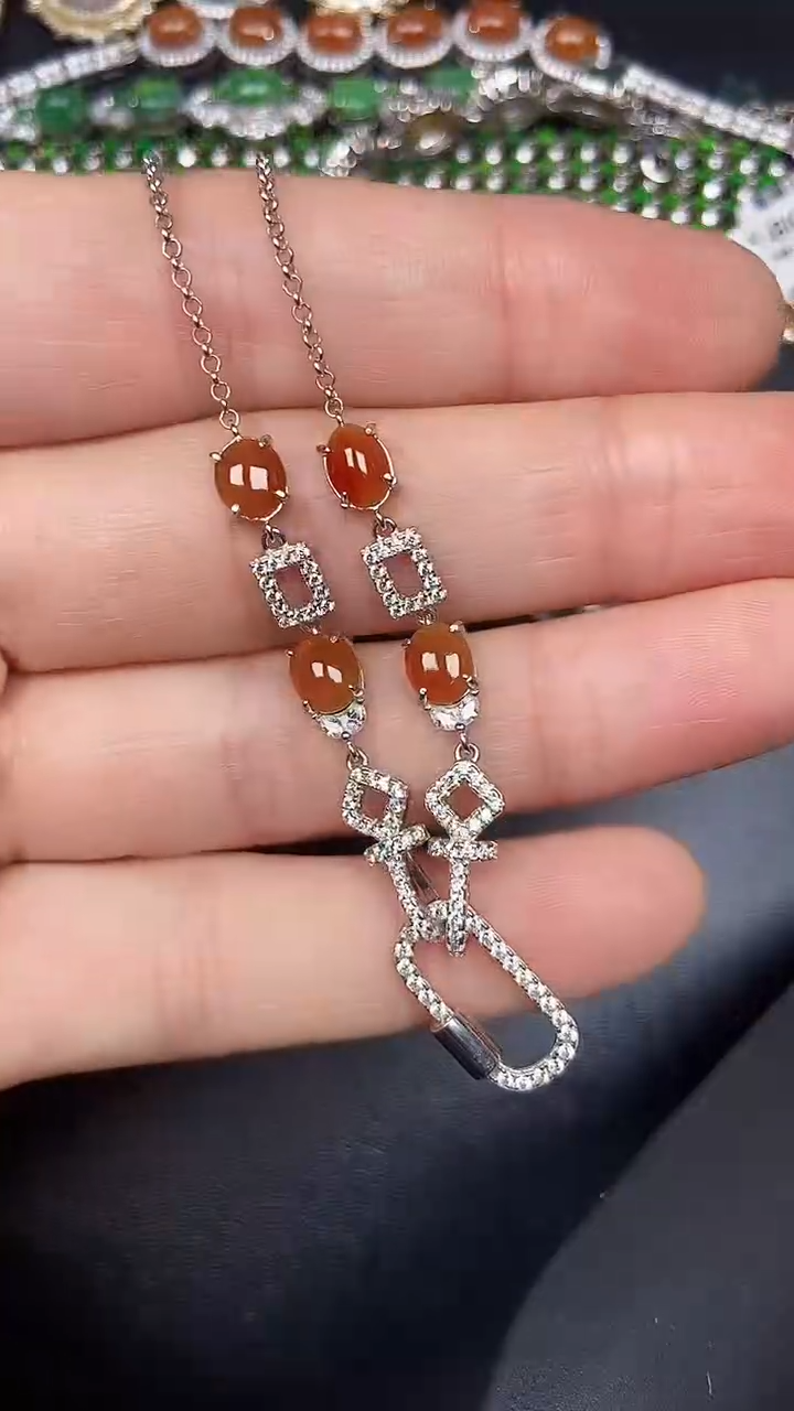 银S925镶嵌戒指翡翠1350