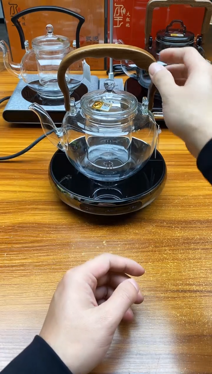 【闪购商品】禾器/山雅壶透明+茗凤祥X2