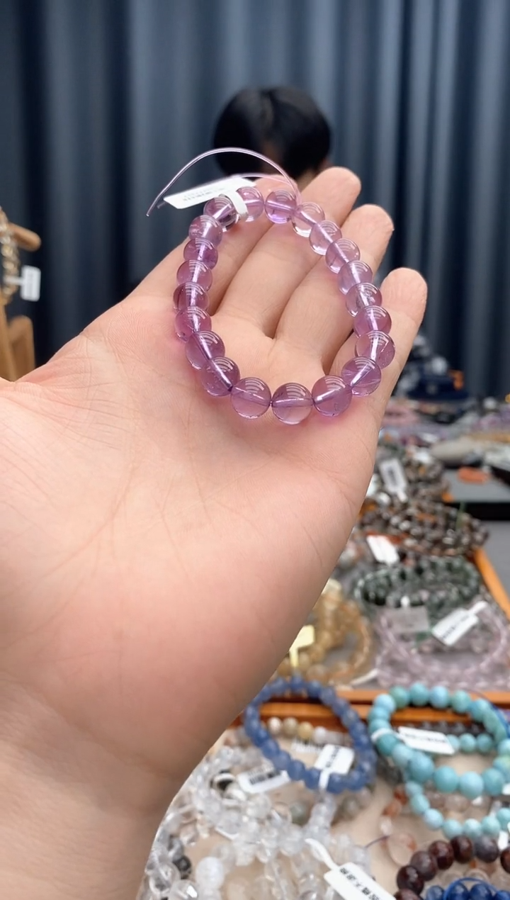 水晶手链未镶嵌薰衣草