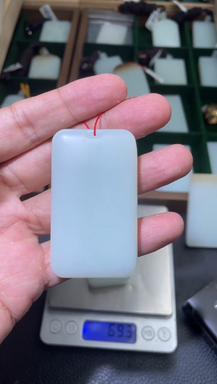 定制和田玉平安牌