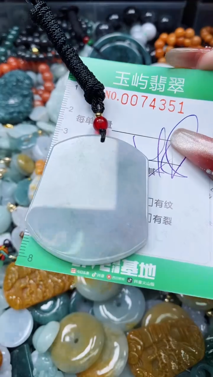 【闪购商品】翡翠颈饰未镶嵌闪购0074351多样性发其一