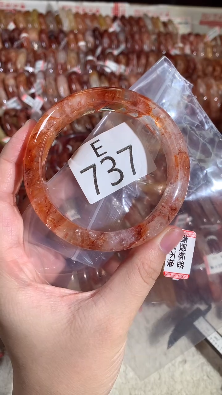未镶嵌手镯水晶E737-62