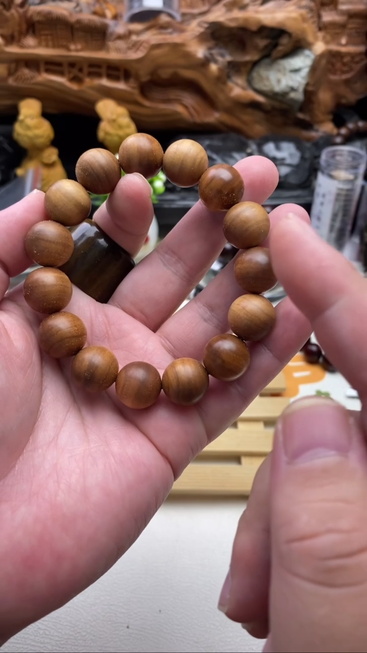 【闪购商品】檀香木手串/手链老山檀香1.5