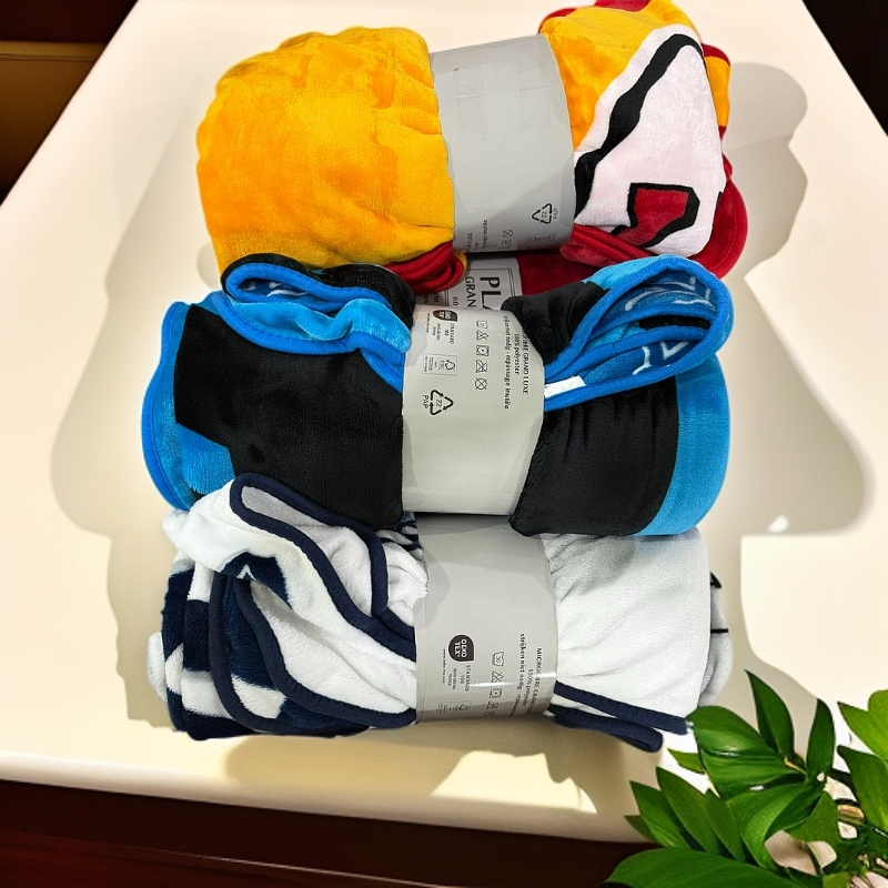 外贸品质 午休沙发花色毛毯颜色不挑