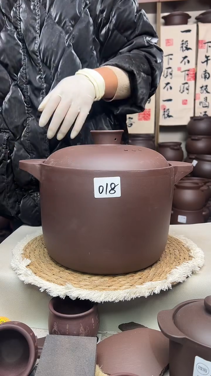 宜兴紫砂微瑕6升直筒018