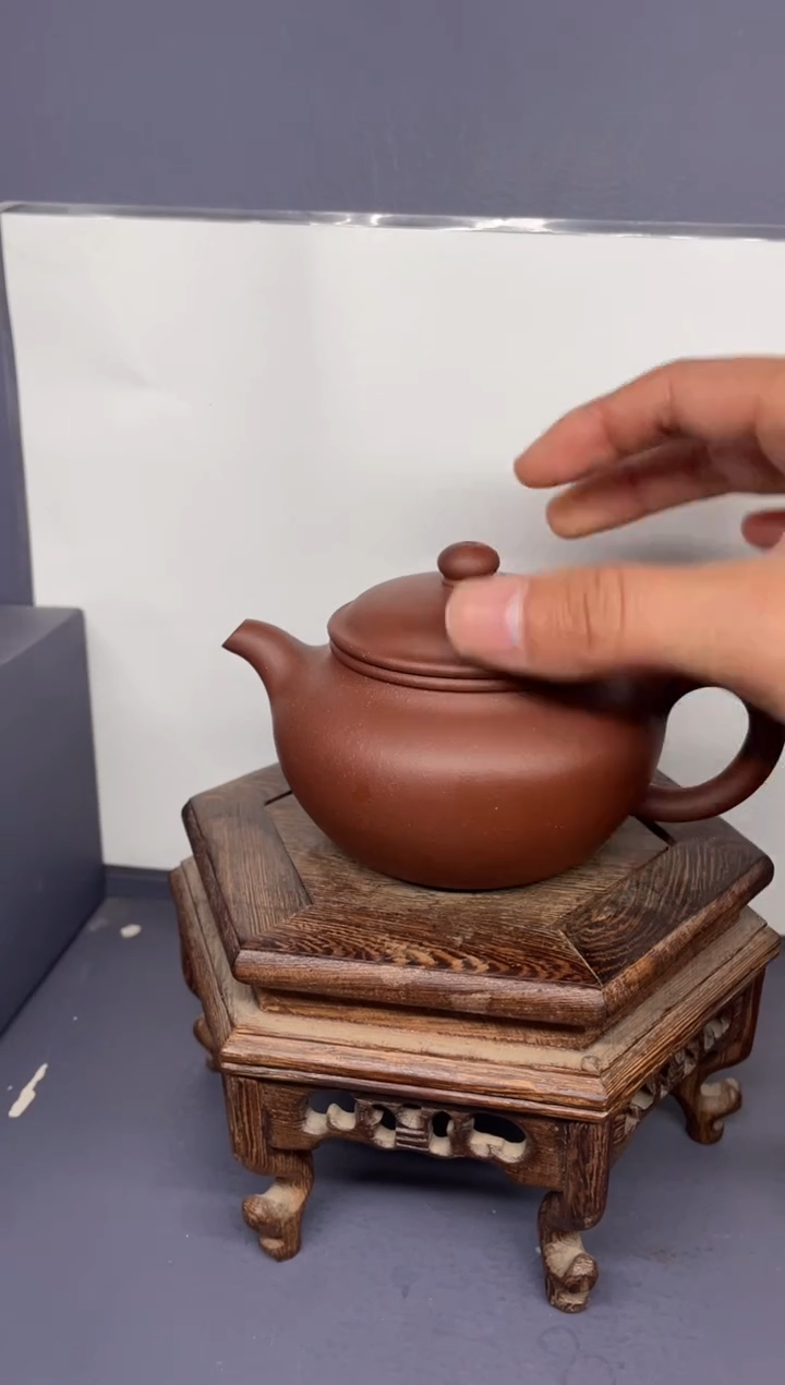 【闪购商品】紫砂茶壶底槽清永福莲子