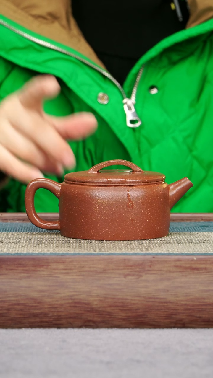 【闪购商品】紫砂茶壶红降坡 汉瓦