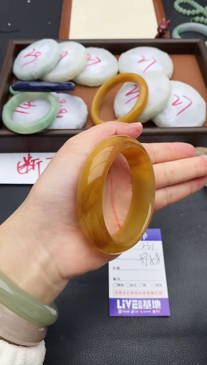 未镶嵌手镯石英质玉231+57/58