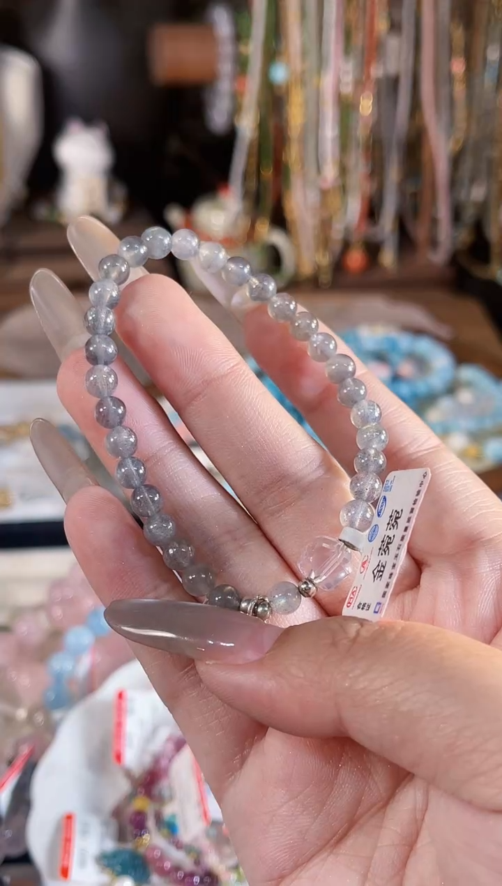 【闪购商品】拉长石手链未镶嵌多样性发货其一