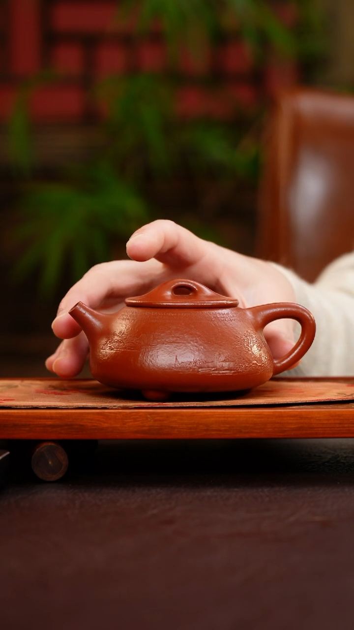 茶壶紫砂翔*景舟石瓢 大红袍 