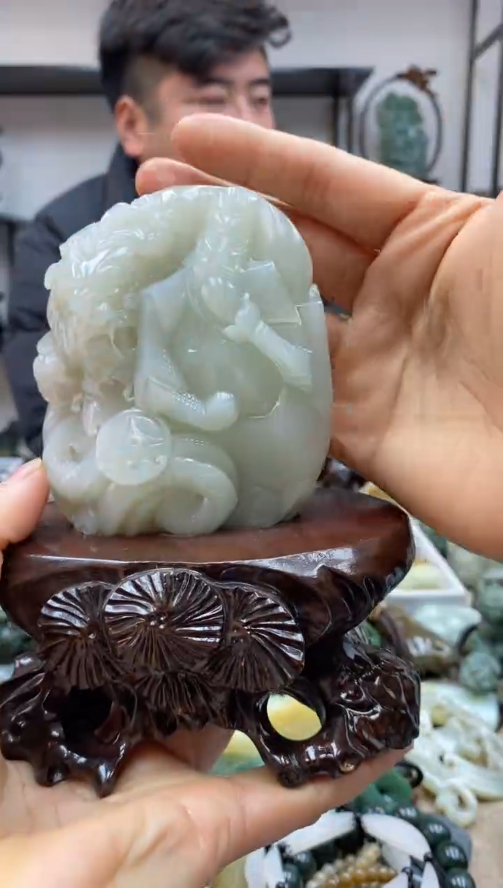 【闪购商品】和田玉摆件未镶嵌1