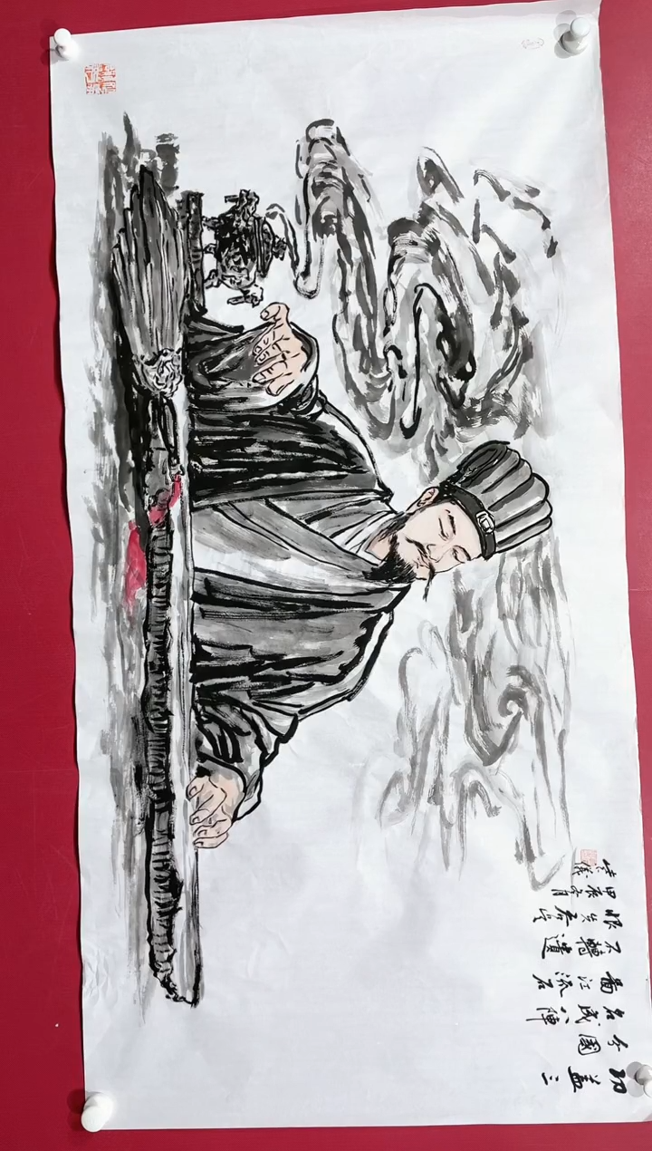 【闪购商品】绘画69林紫仪绘画作品137*68