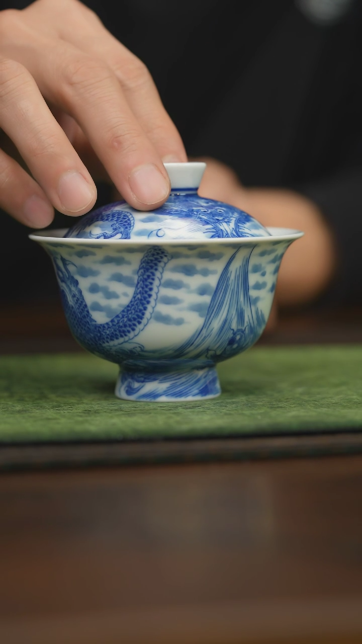 【闪购商品】杯柴窑青花破价福利