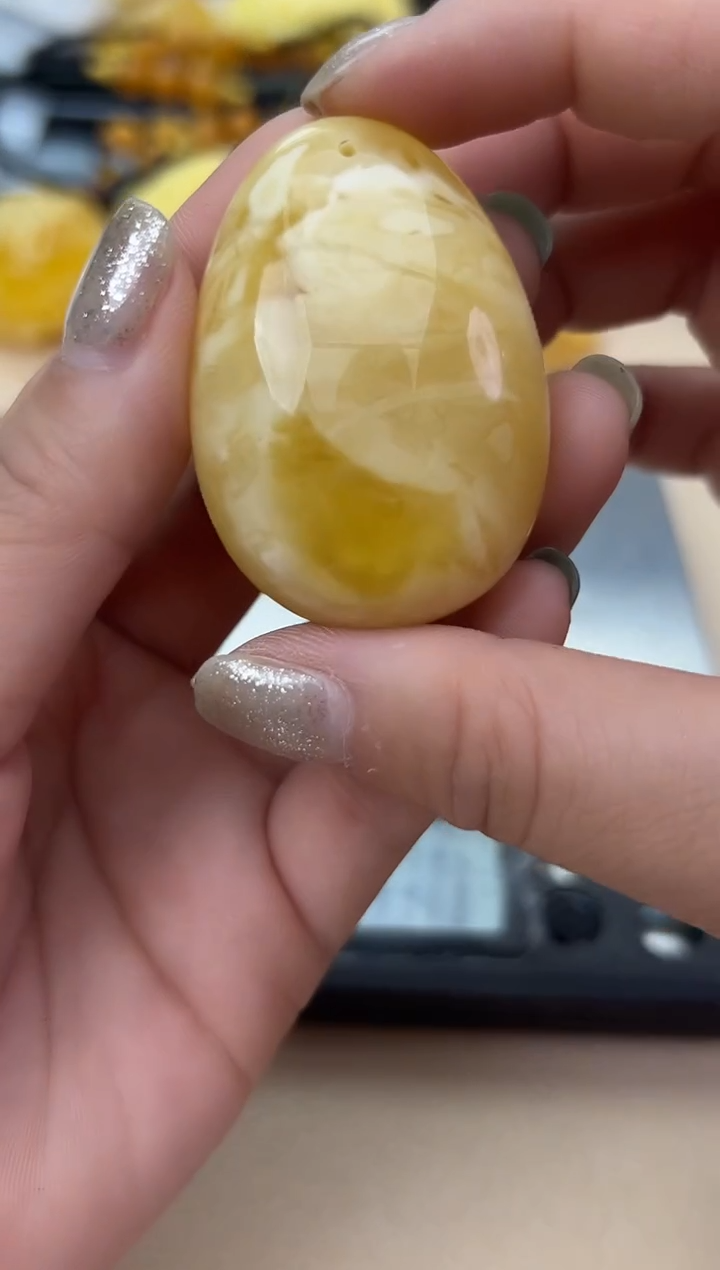 未镶嵌蜜蜡裸石蜜蜡吊坠