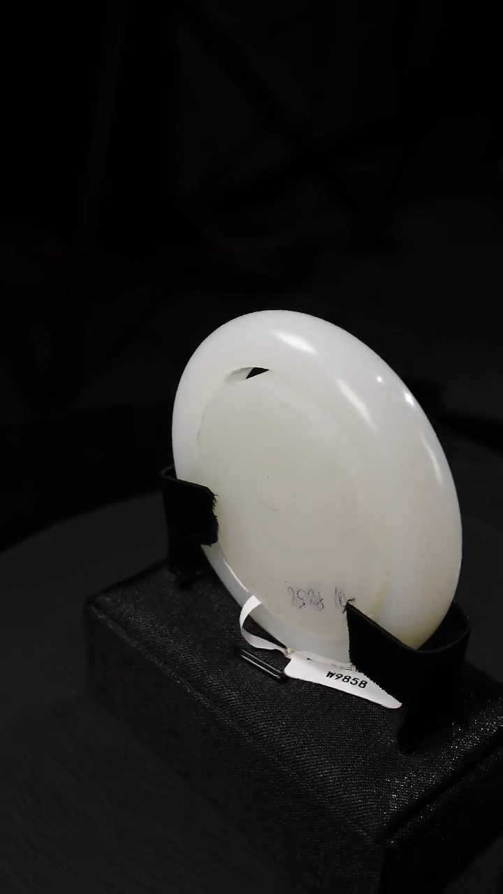 未镶嵌手镯和田玉和田玉白玉黑山料手镯53圈一套