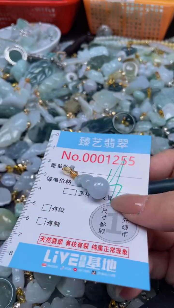 颈饰未镶嵌翡翠1255