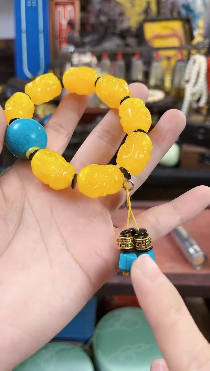 【闪购商品】蜜蜡手链未镶嵌【闪购商品闪购商品】