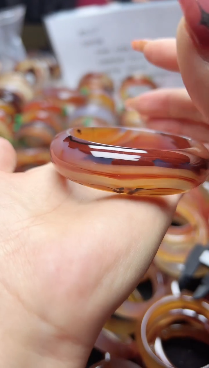 【闪购商品】玛瑙/玉髓手镯未镶嵌369