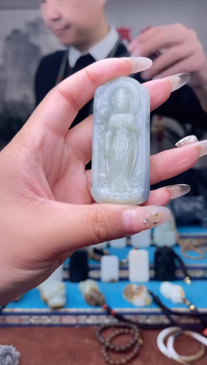 【闪购商品】和田玉挂件未镶嵌1