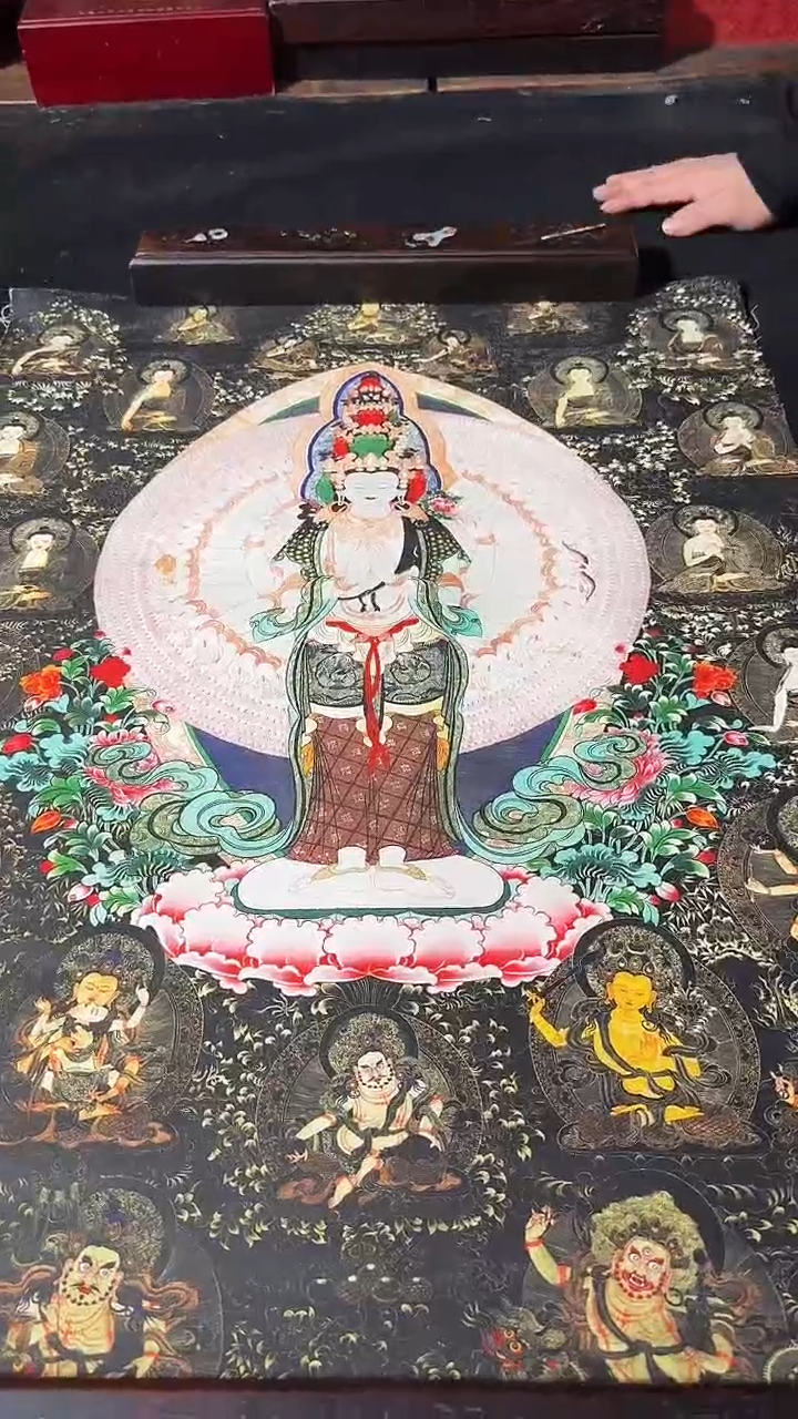 卷轴画藏式珍藏彩绘艺术馆117