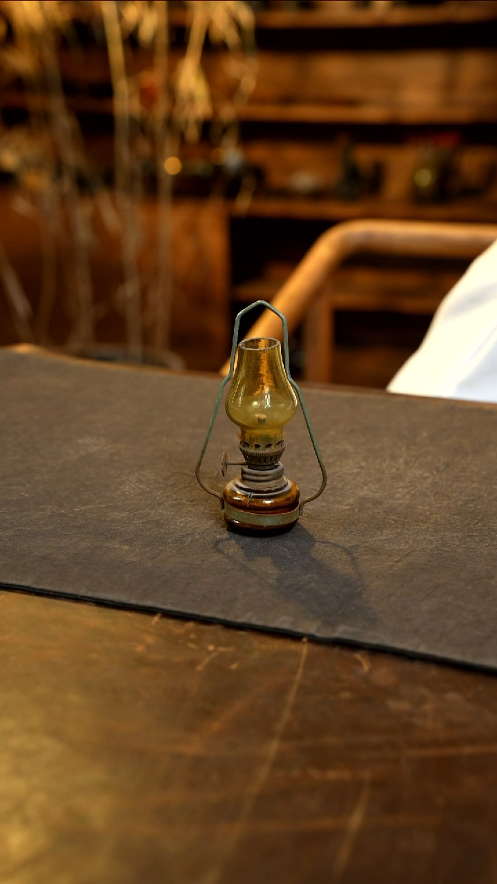 王老师小油灯拙感