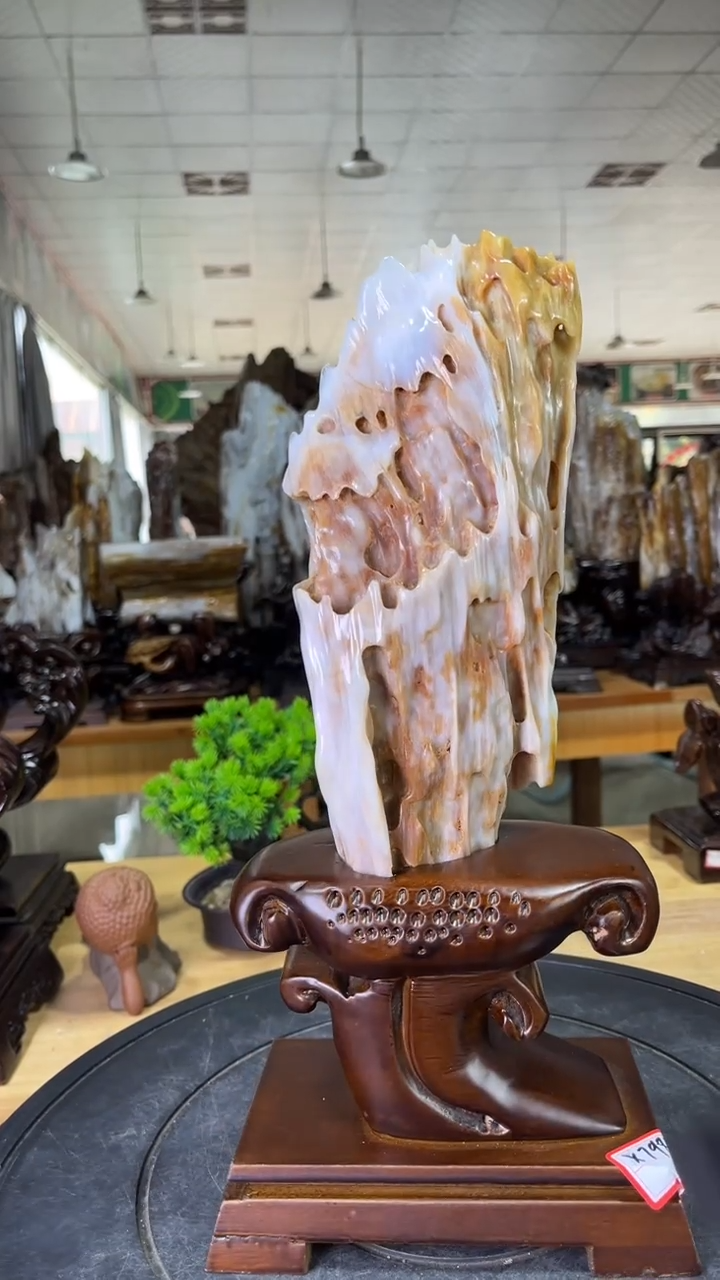 硅化玉珠宝奇石未镶嵌358