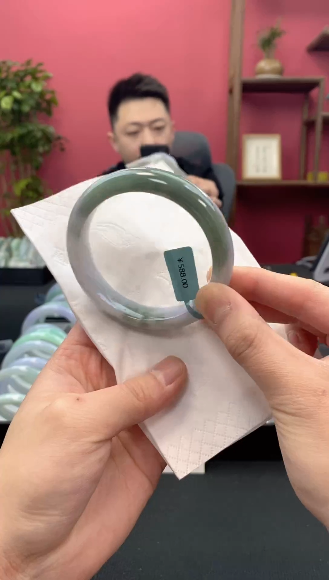 【闪购商品】翡翠手镯未镶嵌00003992