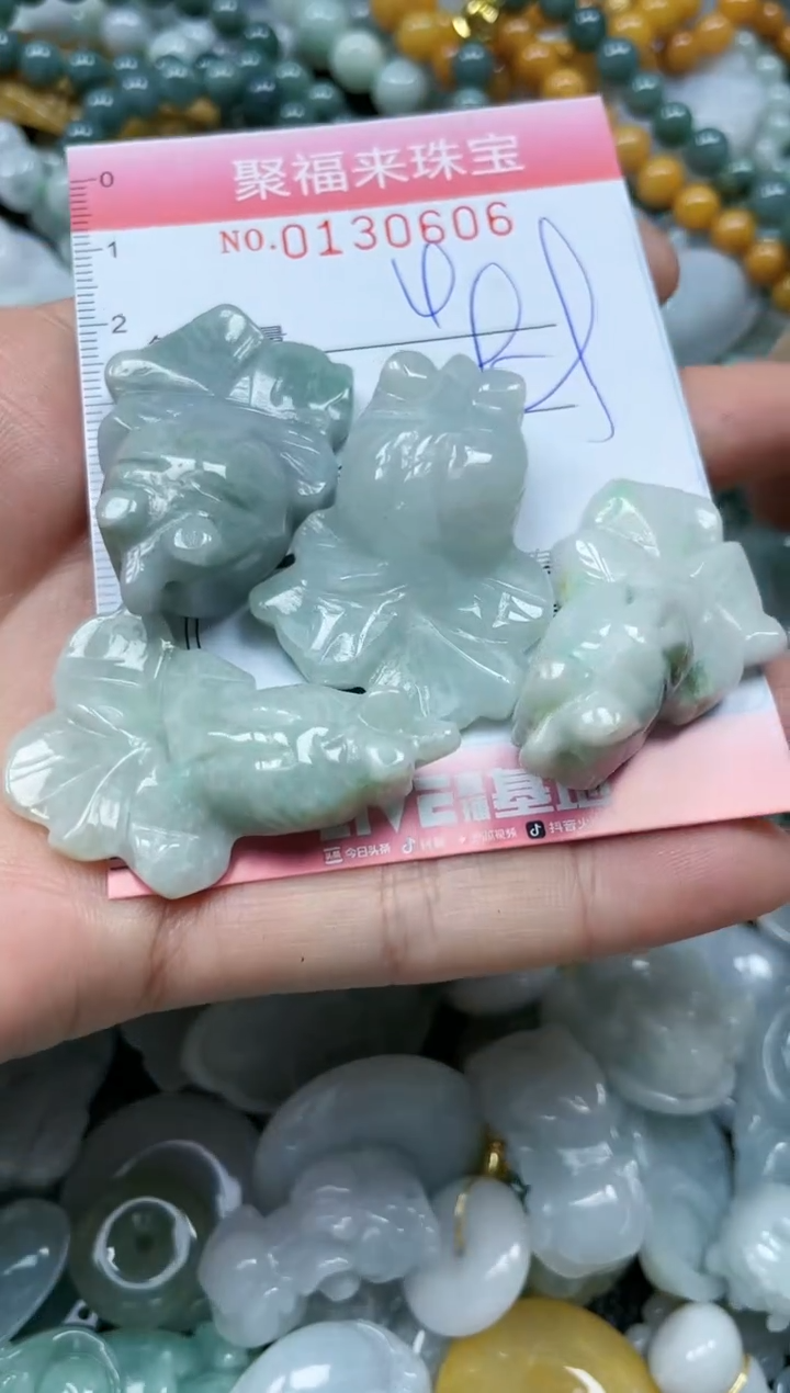 翡翠未镶嵌颈饰闪购0130606