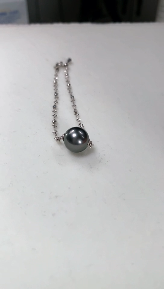 【闪购商品】海水珍珠手链18K金镶嵌大溪地手链