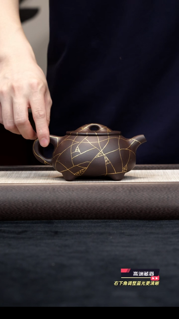 茶壶紫砂【k025】腰圆石瓢宜兴紫砂XXW