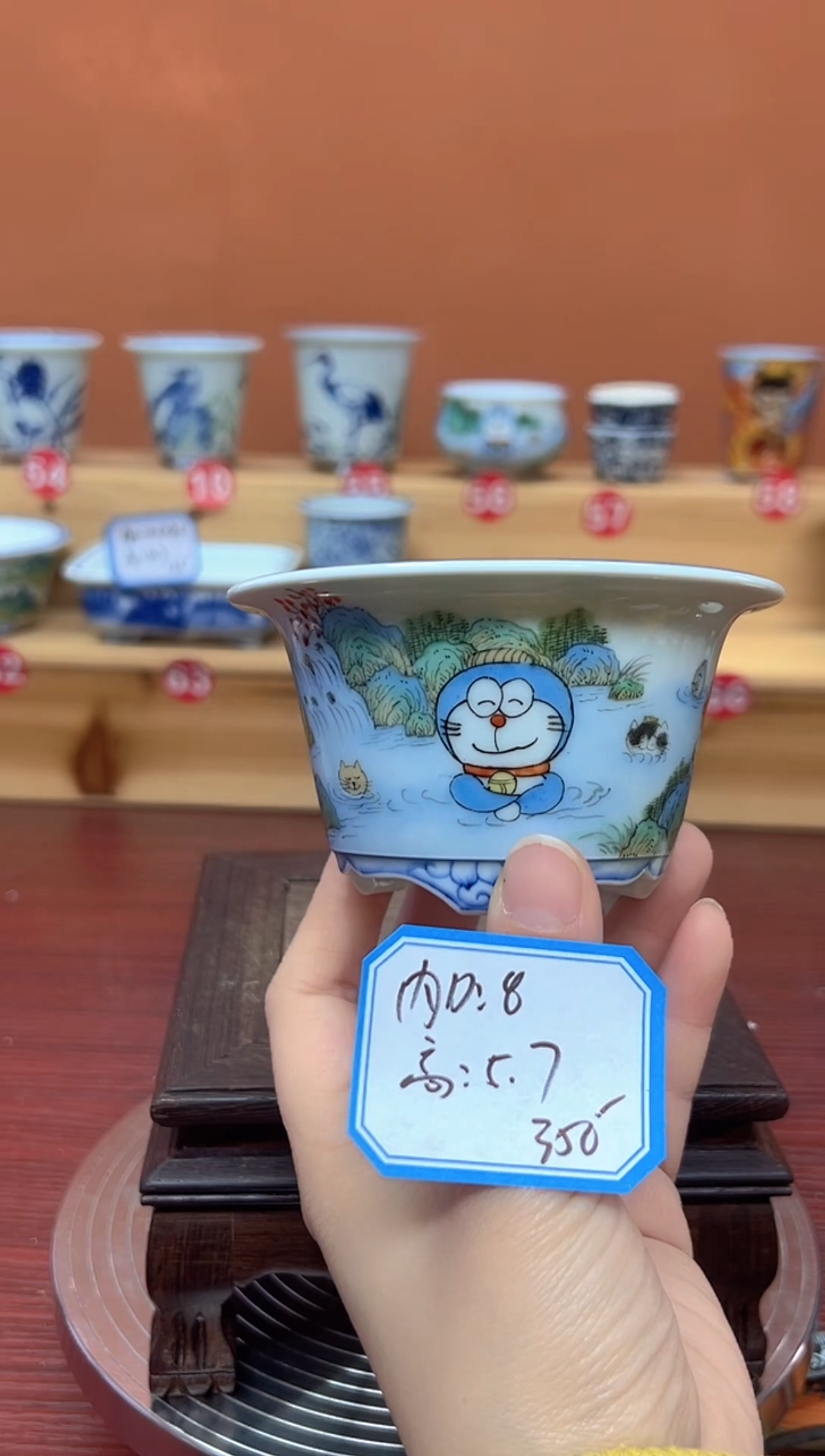 【闪购商品】景德墨奈手绘陶瓷