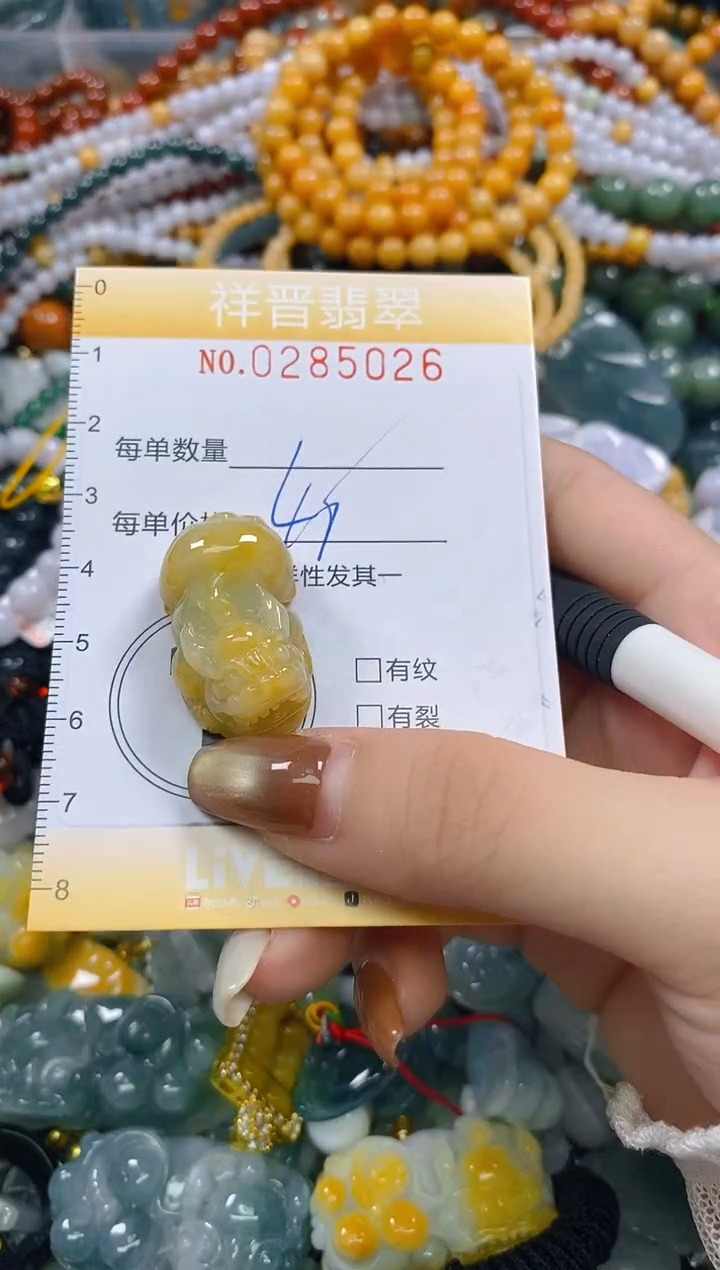 颈饰未镶嵌翡翠闪购0285026