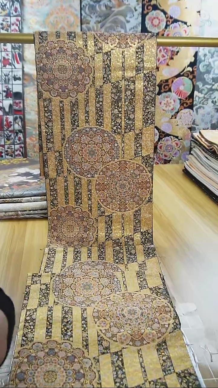 【闪购商品】织绣织锦150花间道宝相花