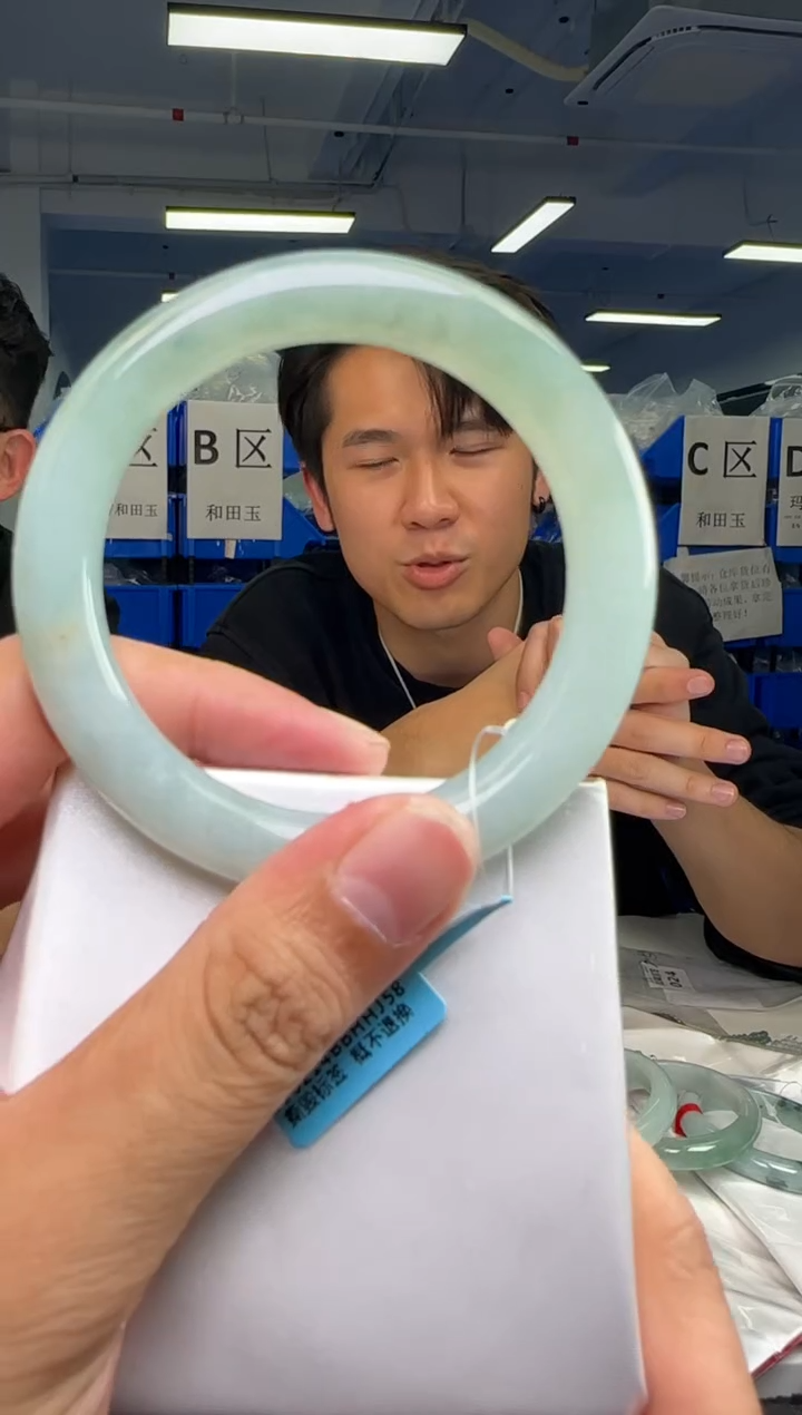 【闪购商品】翡翠手镯未镶嵌翡翠手镯58#6号手镯