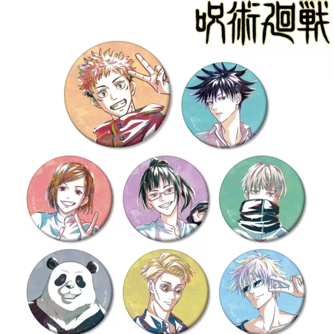 日谷 咒术回战Ani-Art哑光吧唧 盲盒默认代拆 潮玩收藏