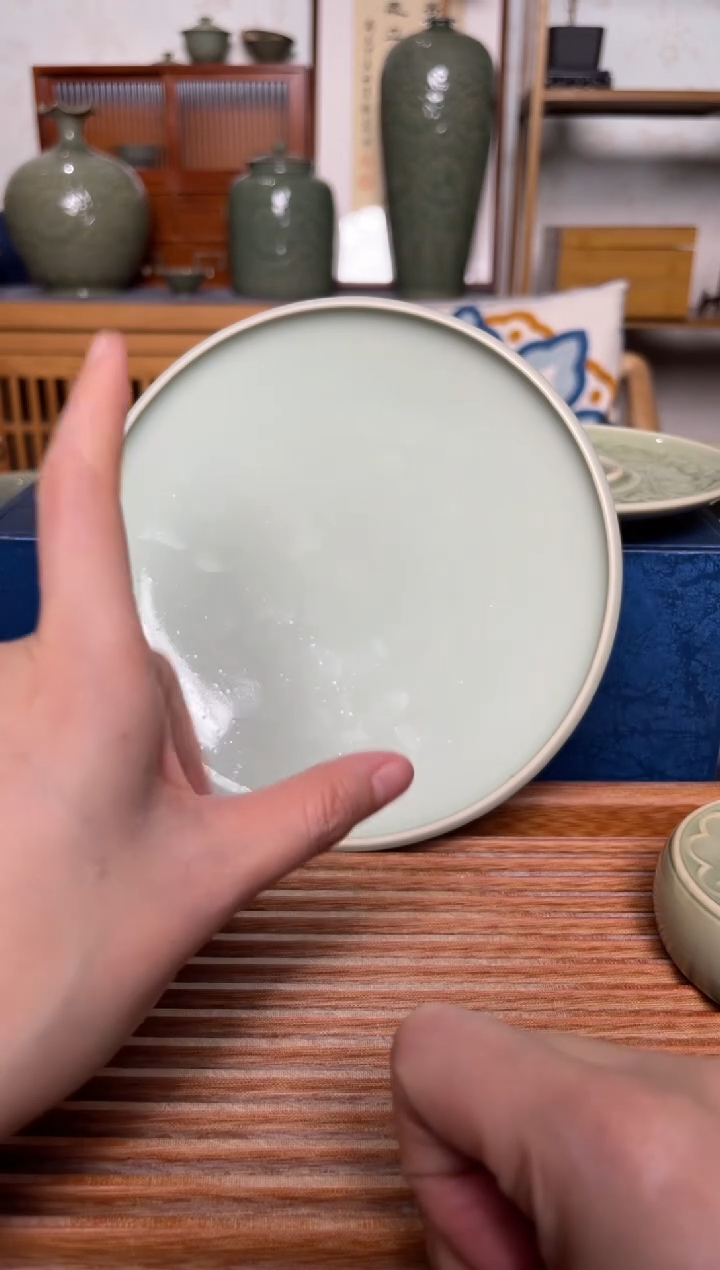 【闪购商品】其他耀州窑手工月白壶承微瑕