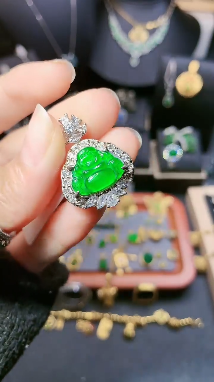 【闪购商品】翡翠吊坠(不含链)未镶嵌吊坠