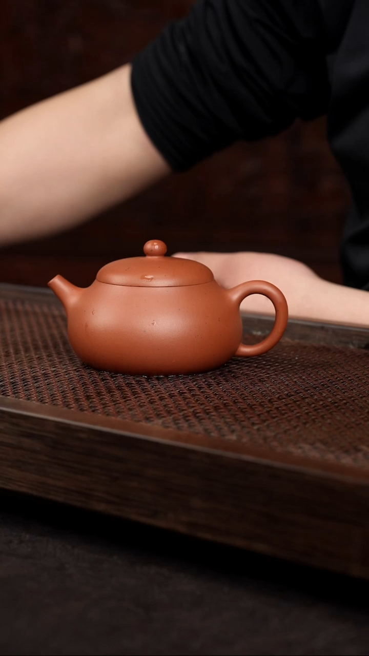 【闪购商品】紫砂茶壶大红泥旭峰西施
