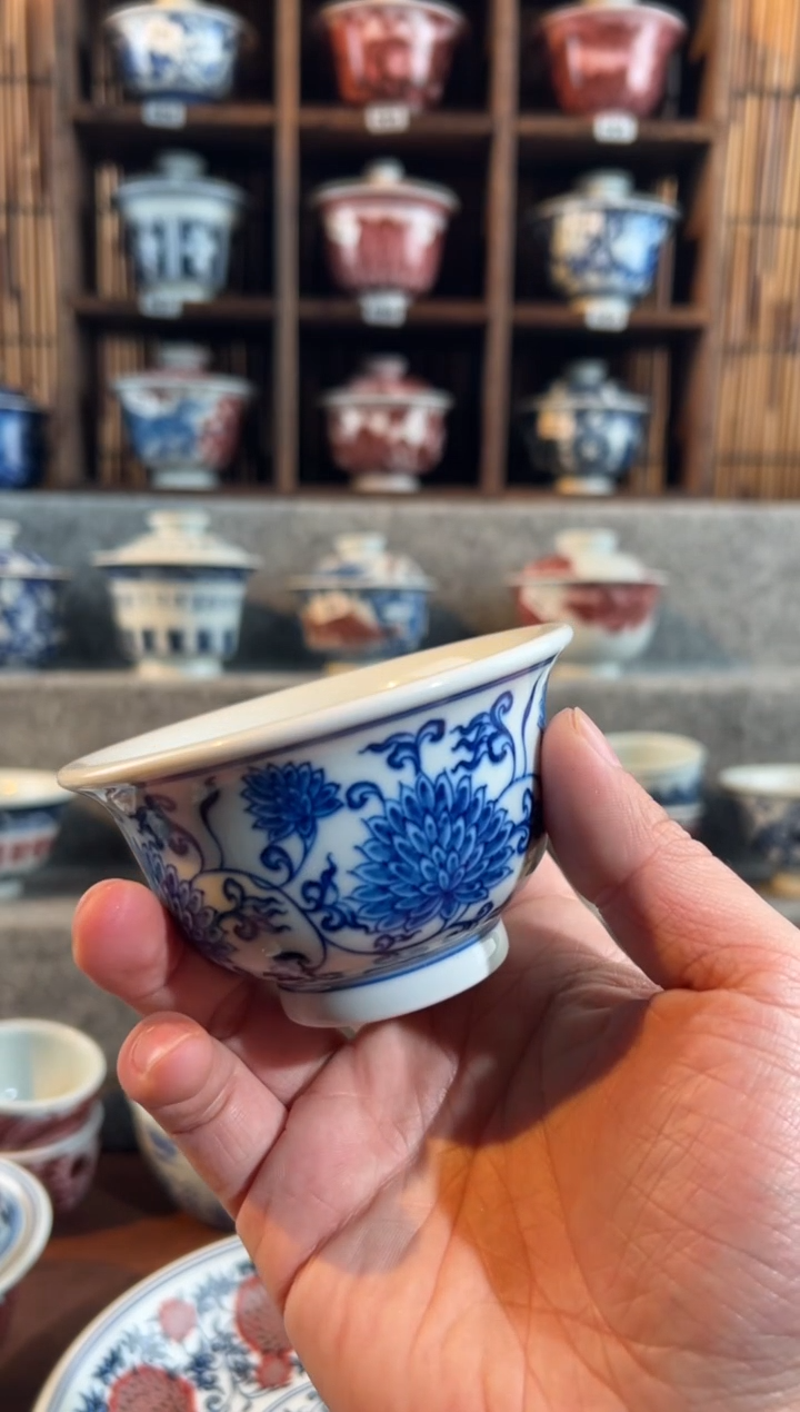 【闪购商品】403天禄言瓷手绘茶具