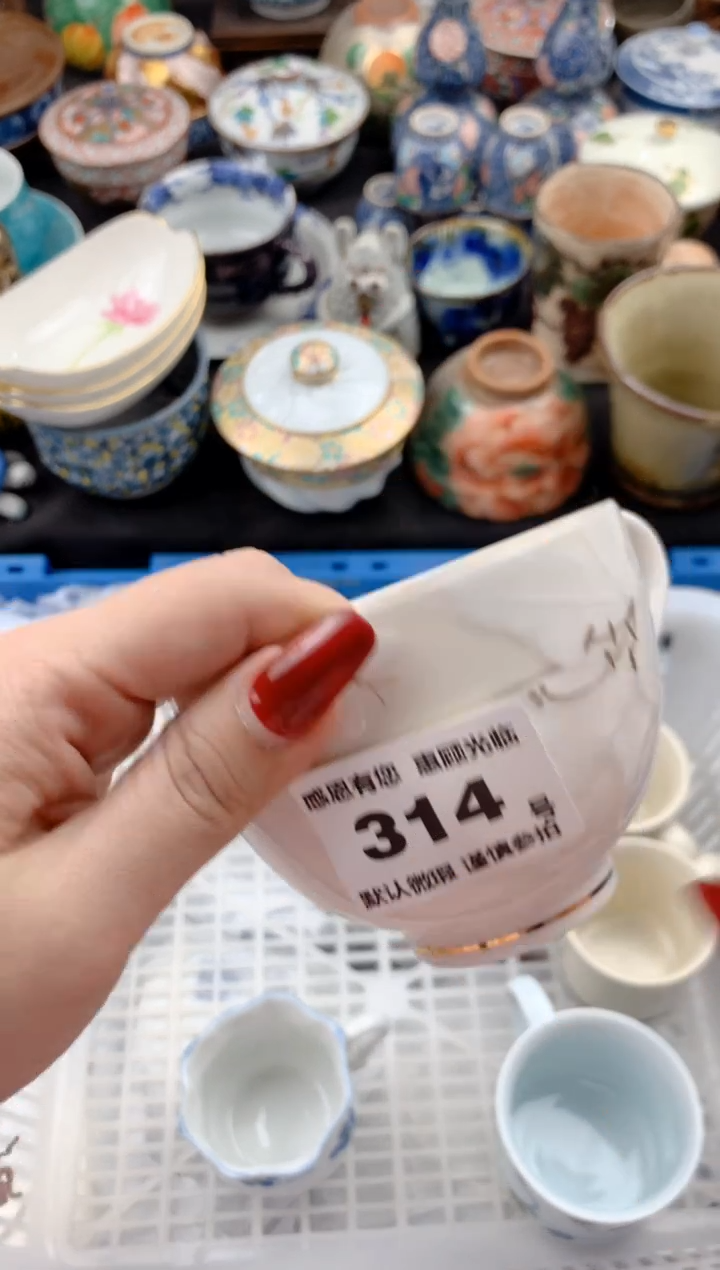 【闪购商品】瓷片314号九姑娘工艺品瓷器