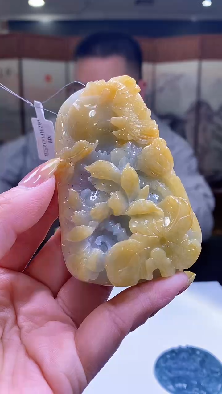 未镶嵌定制翡翠38/1212/W/花